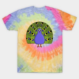 Colorful peacock T-Shirt